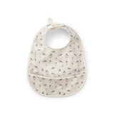 Elodie garden leo's resort baby bib