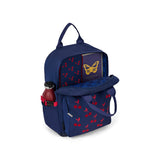 Caramel&cie velvet cherries medium school backpack