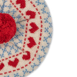 Konges Slojd belou beret, heart
