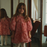 Konges Slojd ally long sleeve dress, veiled rose