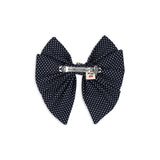 Konges Slojd bow hair clip, dot nuit