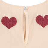 Konges Slojd tullie dress, coeur glitter