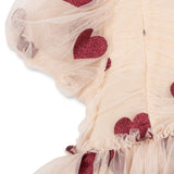 Konges Slojd tullie dress, coeur glitter