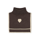 Konges Slojd collette neckwarmer, chocolate brown