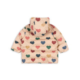 Konges Slojd ace rain jacket, bon coeur colore