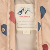 Konges Slojd ace rain jacket, bon coeur colore