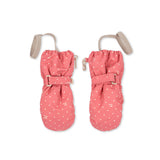 Konges Slojd nohr snow mittens, cherry berry dot