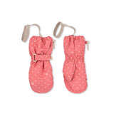Konges Slojd nohr snow mittens, cherry berry dot