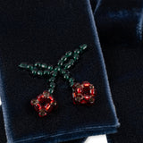 Konges Slojd juliette bow hair clip navy, 2 pack
