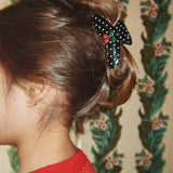 Konges Slojd cherry dot big hair clip, multi