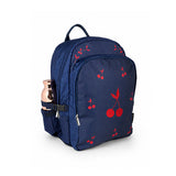 Caramel&cie velvet cherries large school backpack