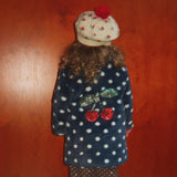 Konges Slojd fuzzy coat, dot nuit