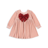 Konges Slojd gia bow dress, mellow rose
