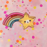 Konges Slojd glitter bouncy ball, rainbow