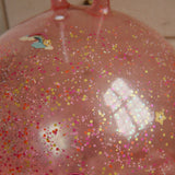 Konges Slojd glitter bouncy ball, rainbow