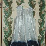 Konges Slojd tindra rose dress, silver