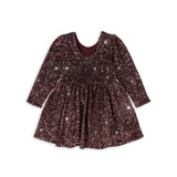 Konges Slojd viola dress, decadent chocolate