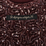 Konges Slojd viola dress, decadent chocolate