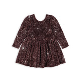 Konges Slojd viola dress, decadent chocolate