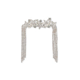 Konges Slojd sparkly star big hair clip, silver mix