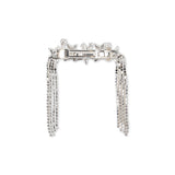 Konges Slojd sparkly star big hair clip, silver mix