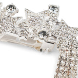 Konges Slojd sparkly star big hair clip, silver mix