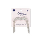 Konges Slojd sparkly star big hair clip, silver mix