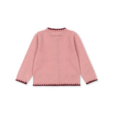 Konges Slojd collette cardigan, pale blush