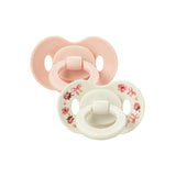 Elodie silicon pacifier, 2 pack ,petit river rose