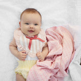 Elodie candy stripes dry bib