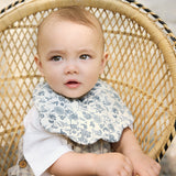 Elodie garden leo toile dry bib