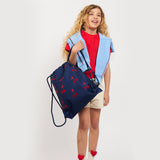 Caramel&cie velvet cherries gym bag