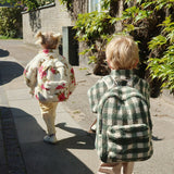Konges Slojd jody teddy jacket, green checks