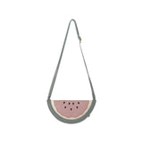 Donsje nanoe fruit purse watermelon, green bay leather