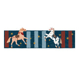 Dekornik bordura horses and stars