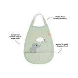 Done By Deer pull-over bib elphee, green