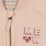 Konges Slojd bomber jacket kitty, cameo rose