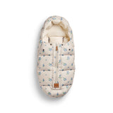 Elodie  comfort footmuff, blueberry bliss