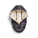 Elodie comfort footmuff, le leopard