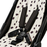Elodie  stroller seat liner,dalmatian dots grande