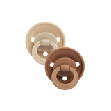 Elodie Details binky bundle natural rubber , pure khaki