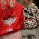 Konges Slojd juno bomber jacket fiery red