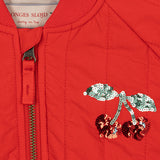 Konges Slojd juno bomber jacket fiery red