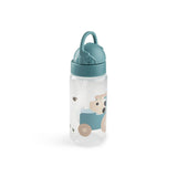 Done By Deer straw bottle tiny farm, blue