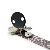 Elodie le leopard pacifier clip