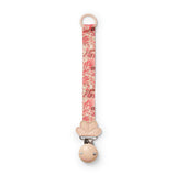 Elodie river rose pacifier clip wood