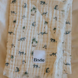 Elodie soft cotton blanket,garden leo
