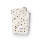 Elodie soft cotton blanket,garden leo