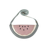 Donsje nanoe fruit purse watermelon, green bay leather