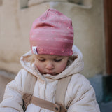 Elodie zimska kapa, pink petit river rose
